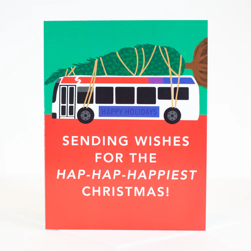 Septa Bus Christmas Card