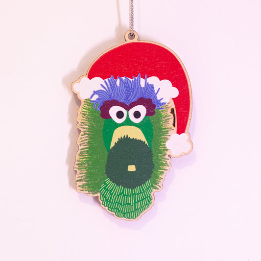 Phanatic Santa Wooden Ornament