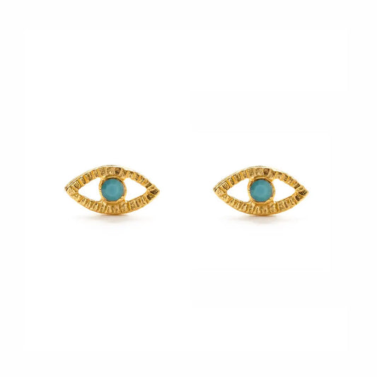 Eye Of Protection Stud Earrings