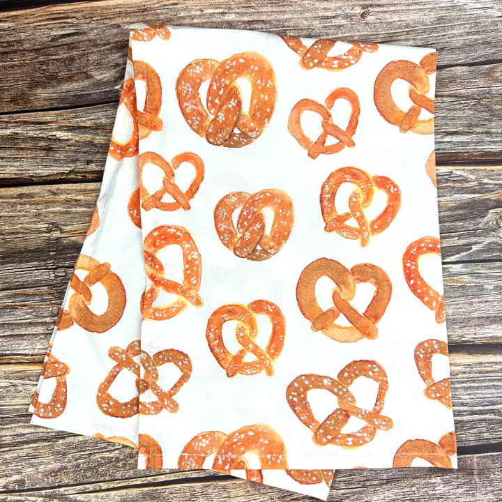 Pretzel Tea Towel