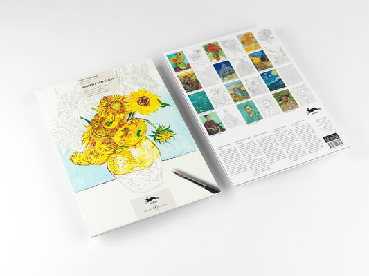 Vincent Van Gogh Coloring Book