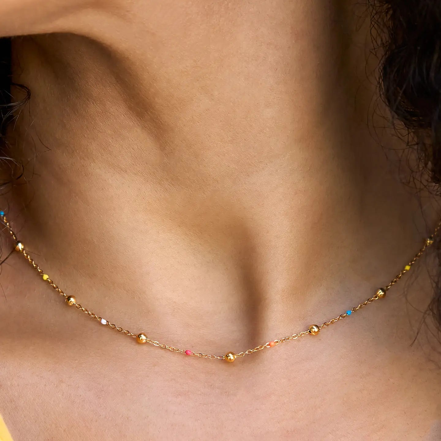 Dippin Dots Necklace