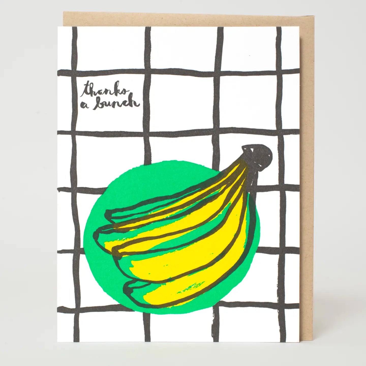 Banana Thank You Greeting Card