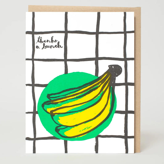 Banana Thank You Greeting Card