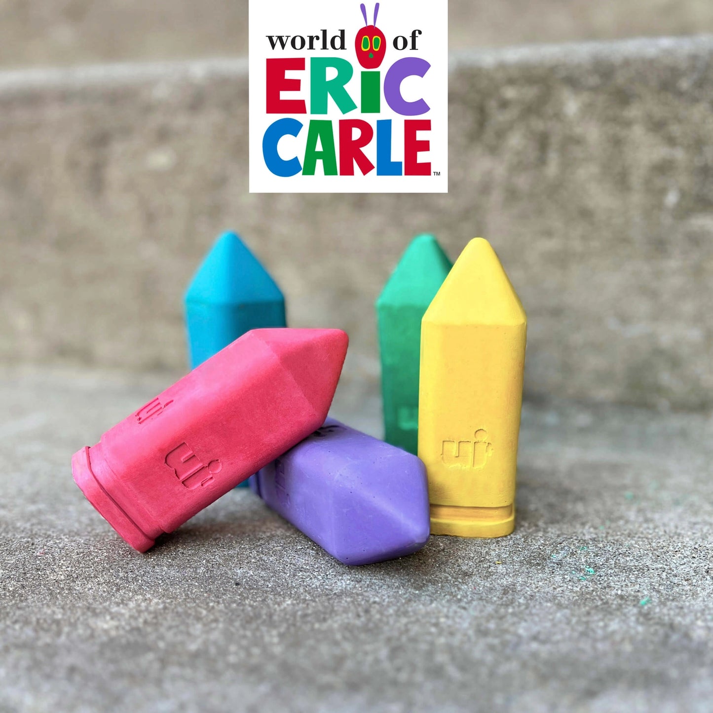 Chunky Sidewalk Chalk - The Very Hungry Caterpillar
