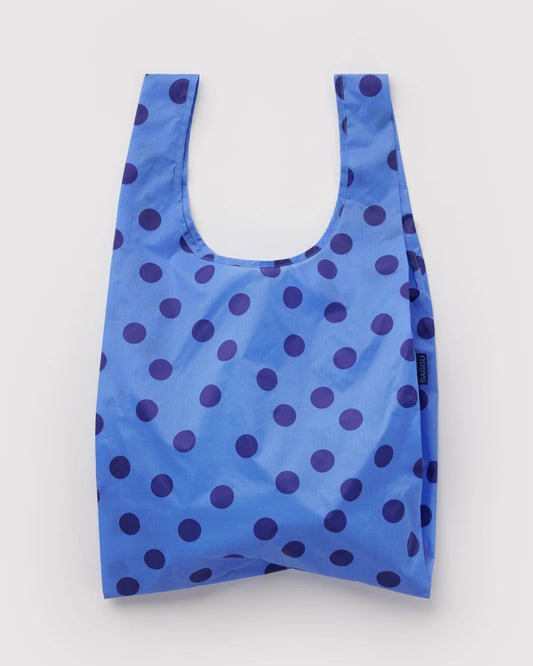 Blue Polka Dot Reusable Bag