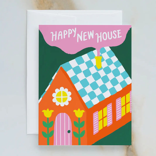 Happy New House Greeting Card