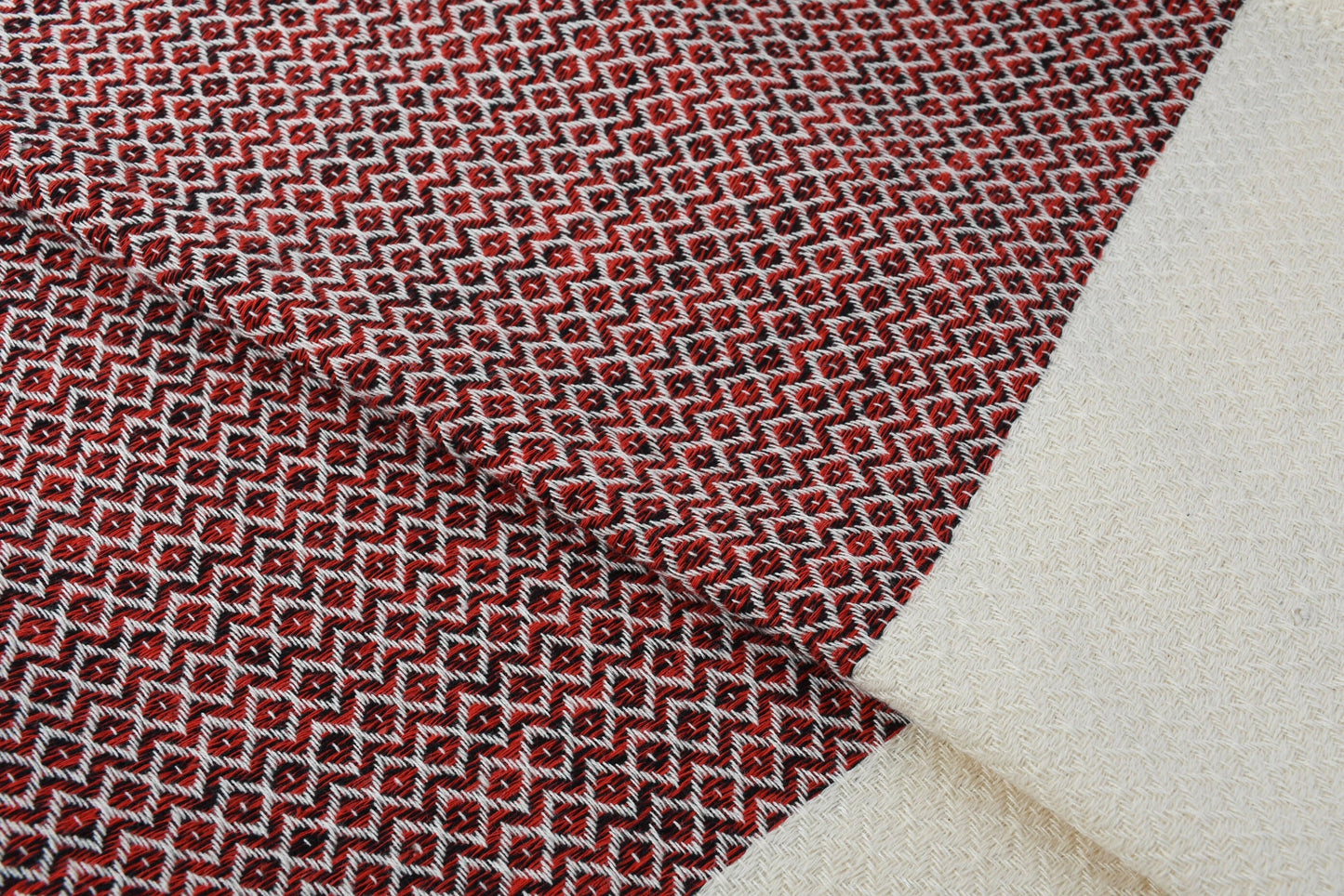 Red Organic Turkish Hand Towel