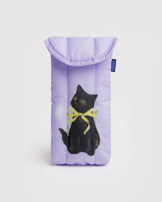 Fancy Cats Baggu Puffy Glasses Sleeve