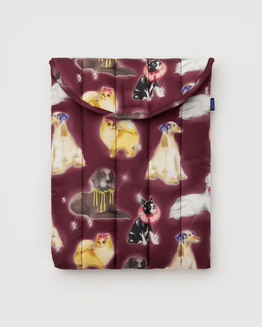 Fancy Dogs Puffy 13"/14" Baggu Laptop Sleeve