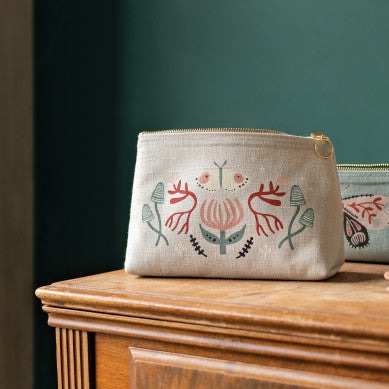 Far & Away Small Cosmetic Bag