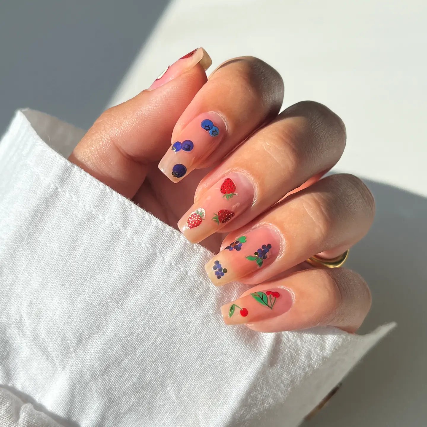 Farmers Market Nail Stickers