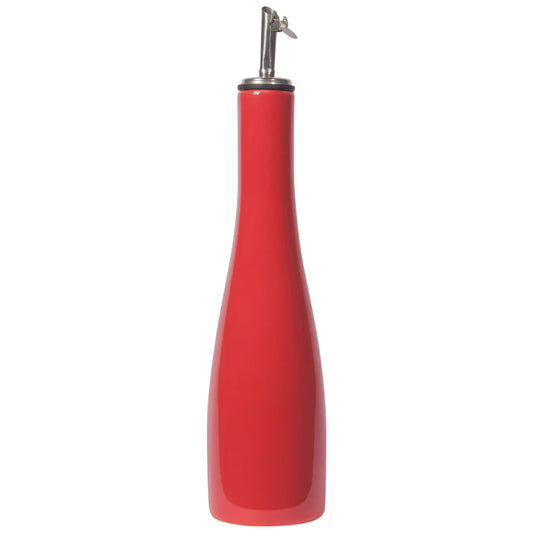 Red Stoneware Cruet