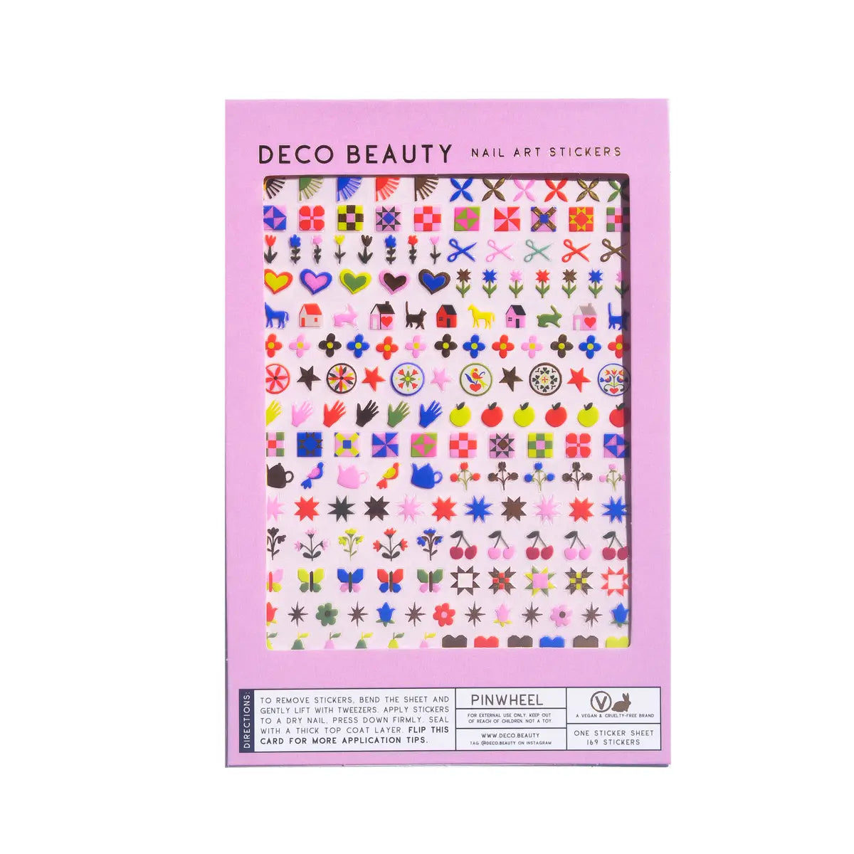 Pinwheel Nail Stickers