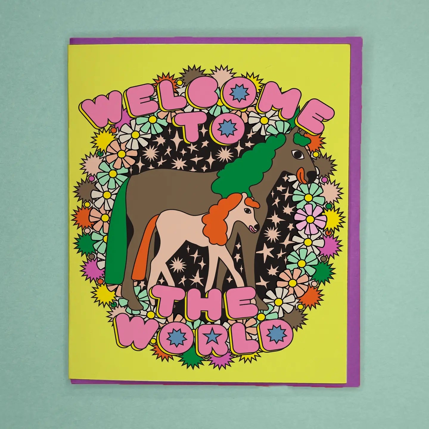 Welcome to the World New Baby Card