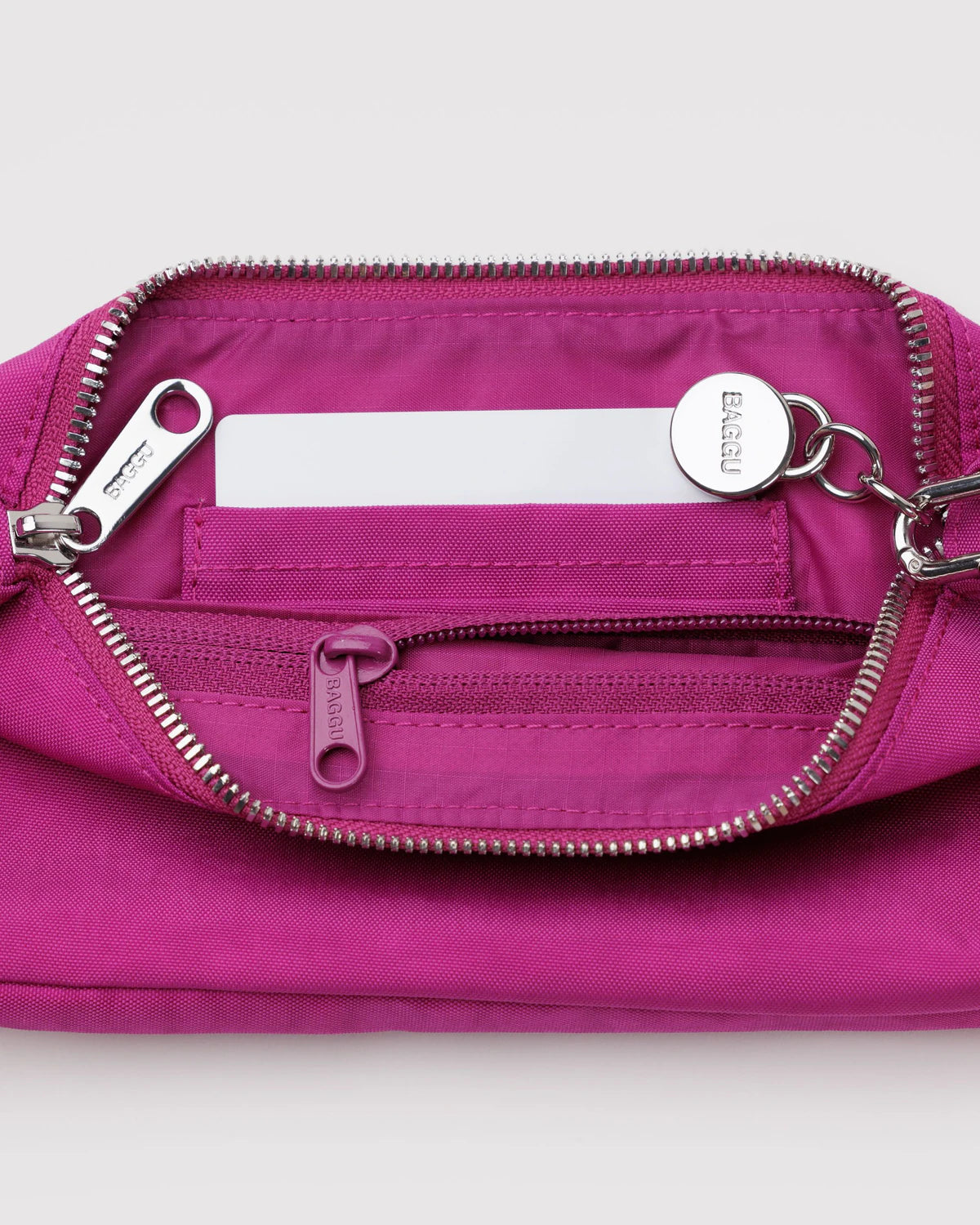 Deep Fuchsia Nylon Pochette