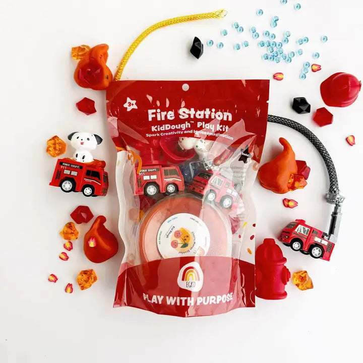 Fire Station Kiddough Play Kit - Ali's Wagon
