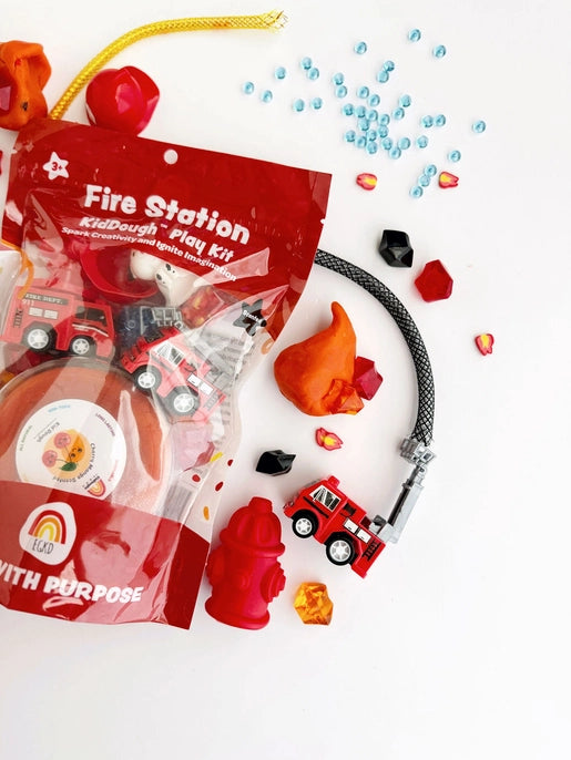 Fire Station Kiddough Play Kit - Ali's Wagon