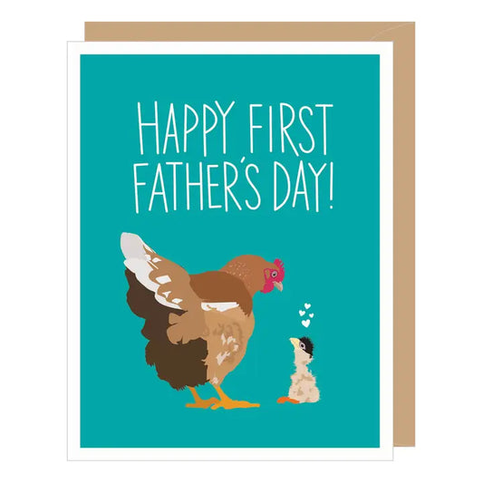 First Father's Day Greeting Card