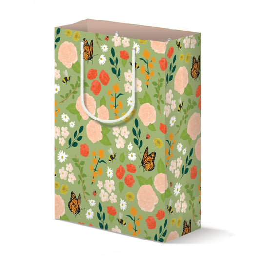 Garden Floral Gift Bag