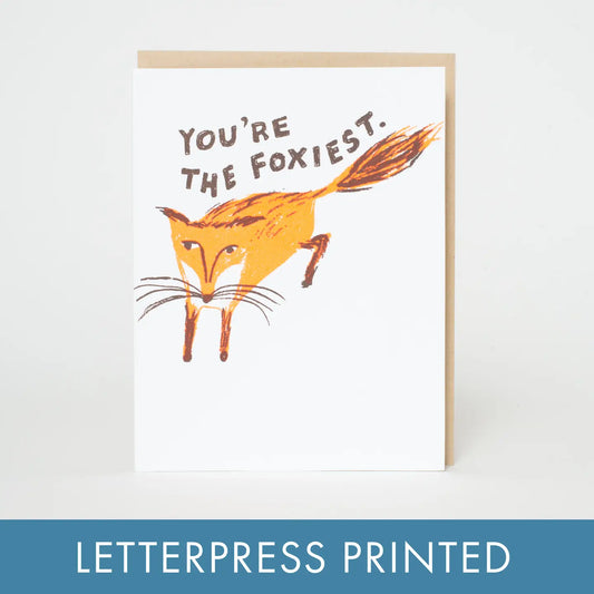 Foxiest Fox Greeting Card