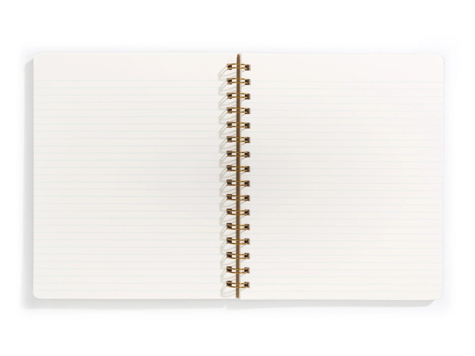 French Stripes Spiral Notebook