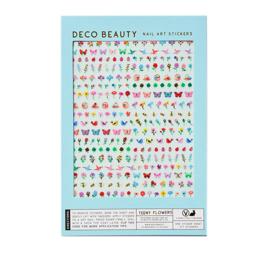 Teeny Flowers Nail Stickers