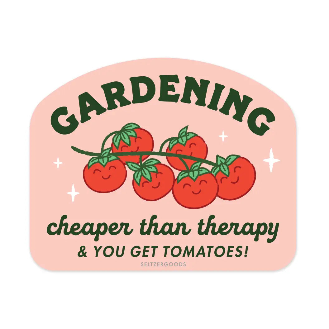 Garden Therapy Sticker