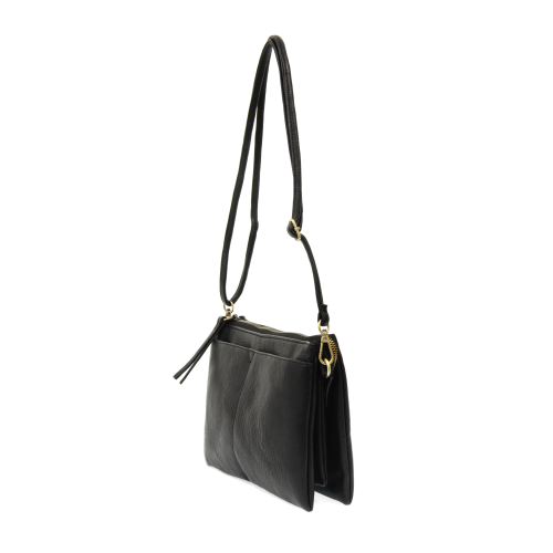 Black Gia Medium Multi Pocket Crossbody