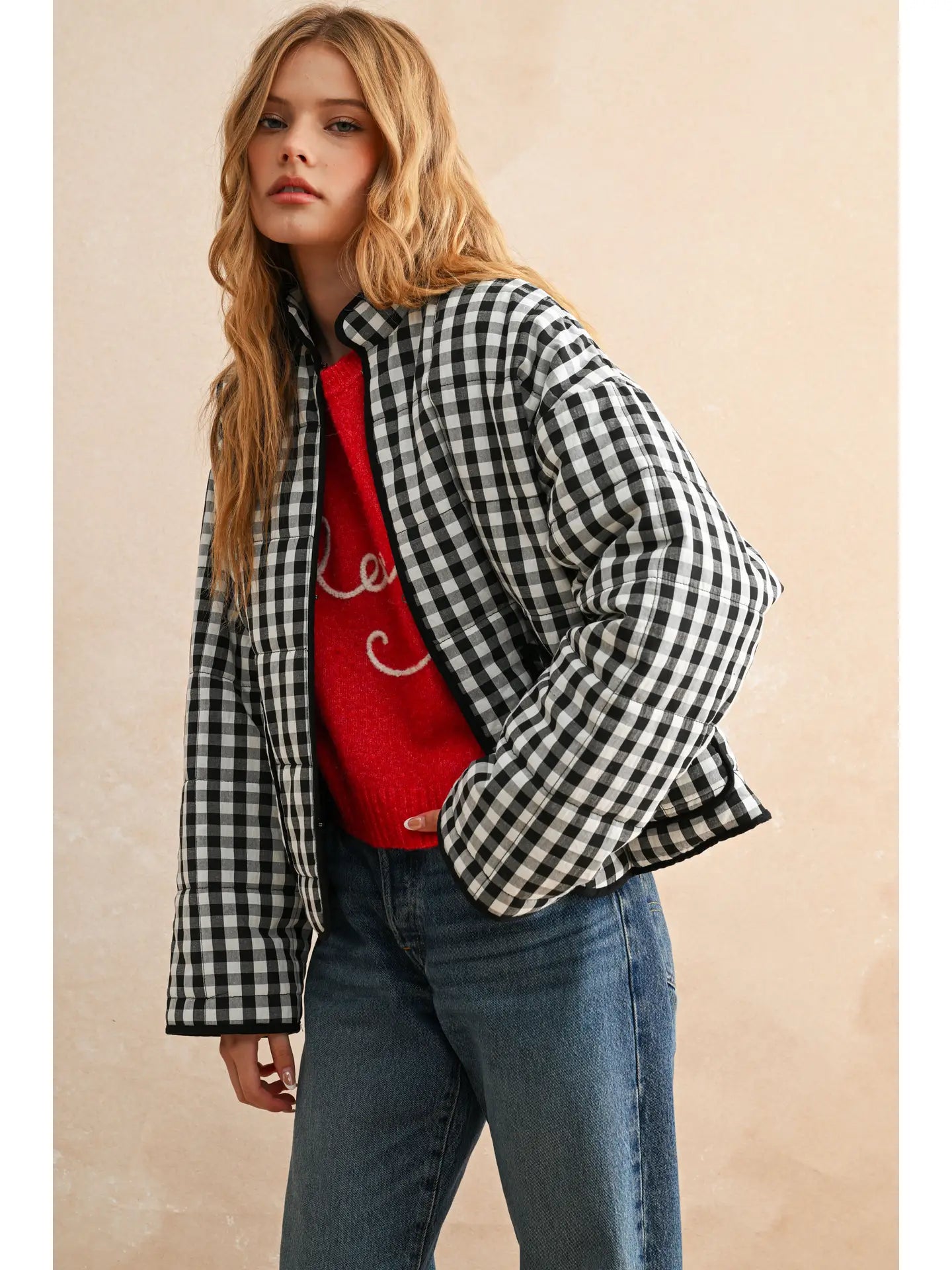 Gingham Jacket