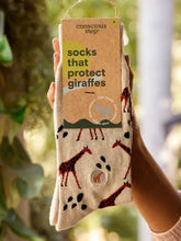 Load image into Gallery viewer, Unique Spots Socks That Protect Giraffes