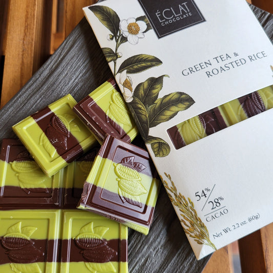 Green Tea & Roasted Rice Chocolate Bar