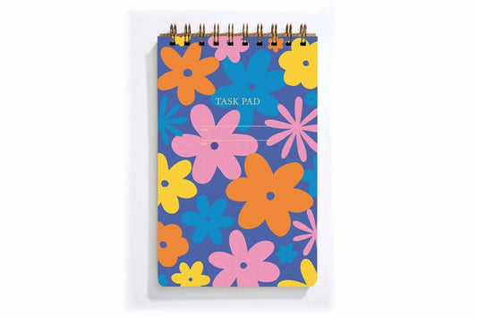 Groovy Florals Task Pad