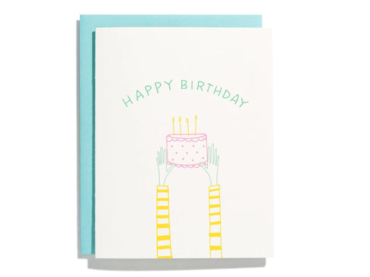 Happy Birthday Cake Card