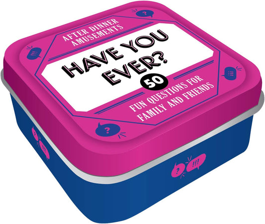 Have You Ever? After Dinner Amusement Tin