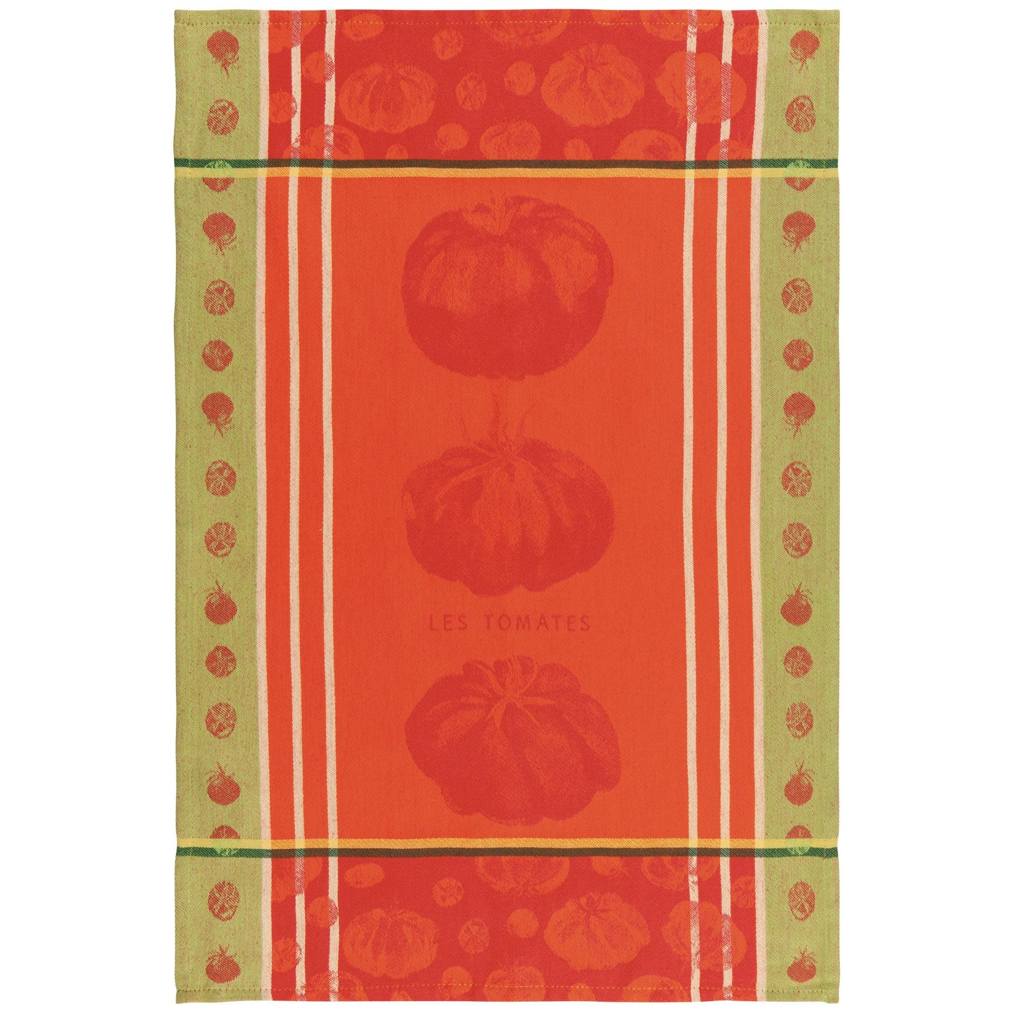 Heirloom Tomatoes Jacquard Tea Towel