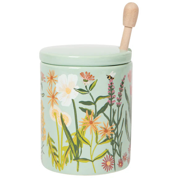 Bees and Blooms Honey Pot - Ali's Wagon