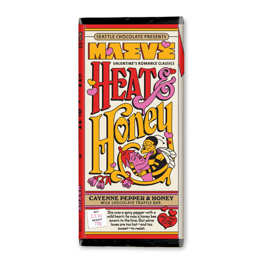 Valentine's Heat & Honey Truffle Bar