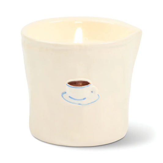 Cappuccino Bistro Candle