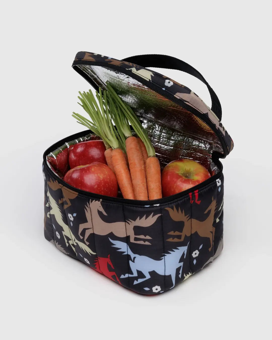 Puffy Lunch Bag - Horse Cut-Outs - Thumbnail 4