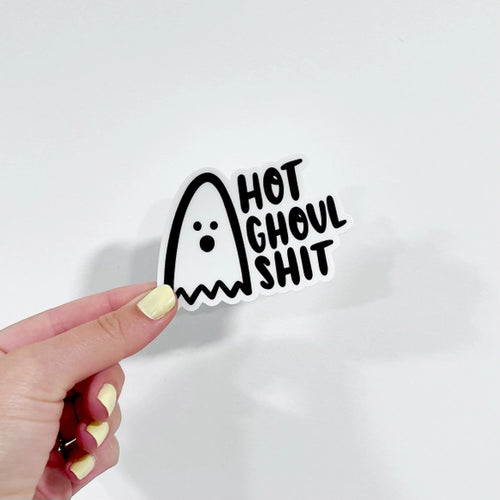 Hot Ghoul Shit Ghost Sticker