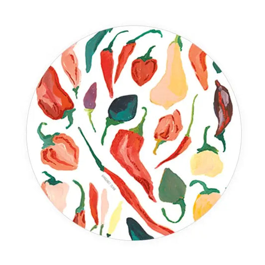 Hot Peppers Coaster