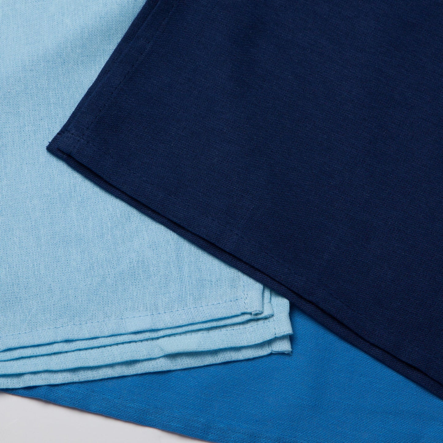 Floursack Dishtowels Moon Cool Blue - Set of 3