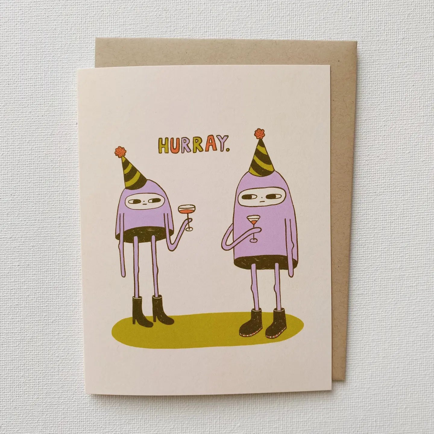 Hurray Greeting Card