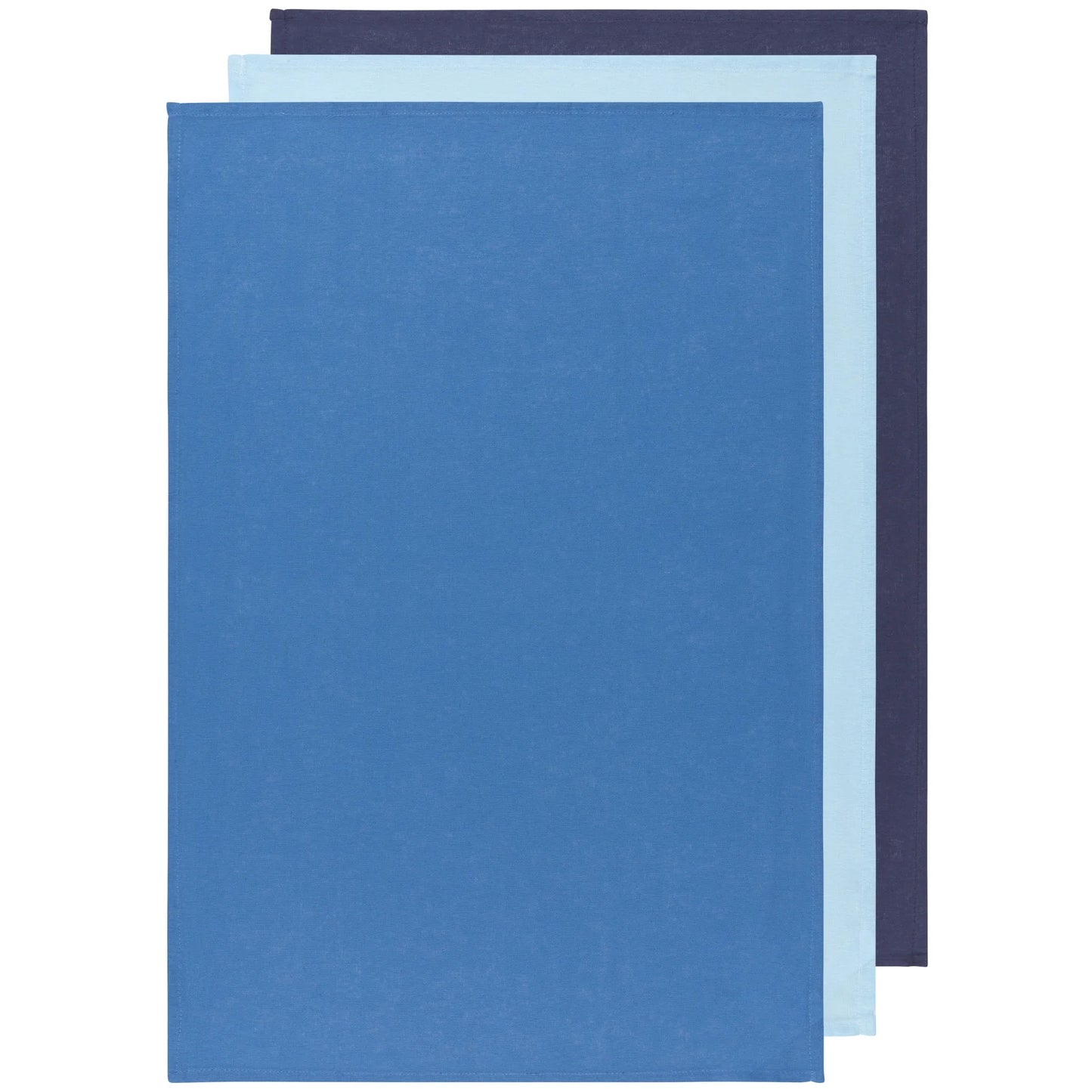 Floursack Dishtowels Moon Cool Blue - Set of 3