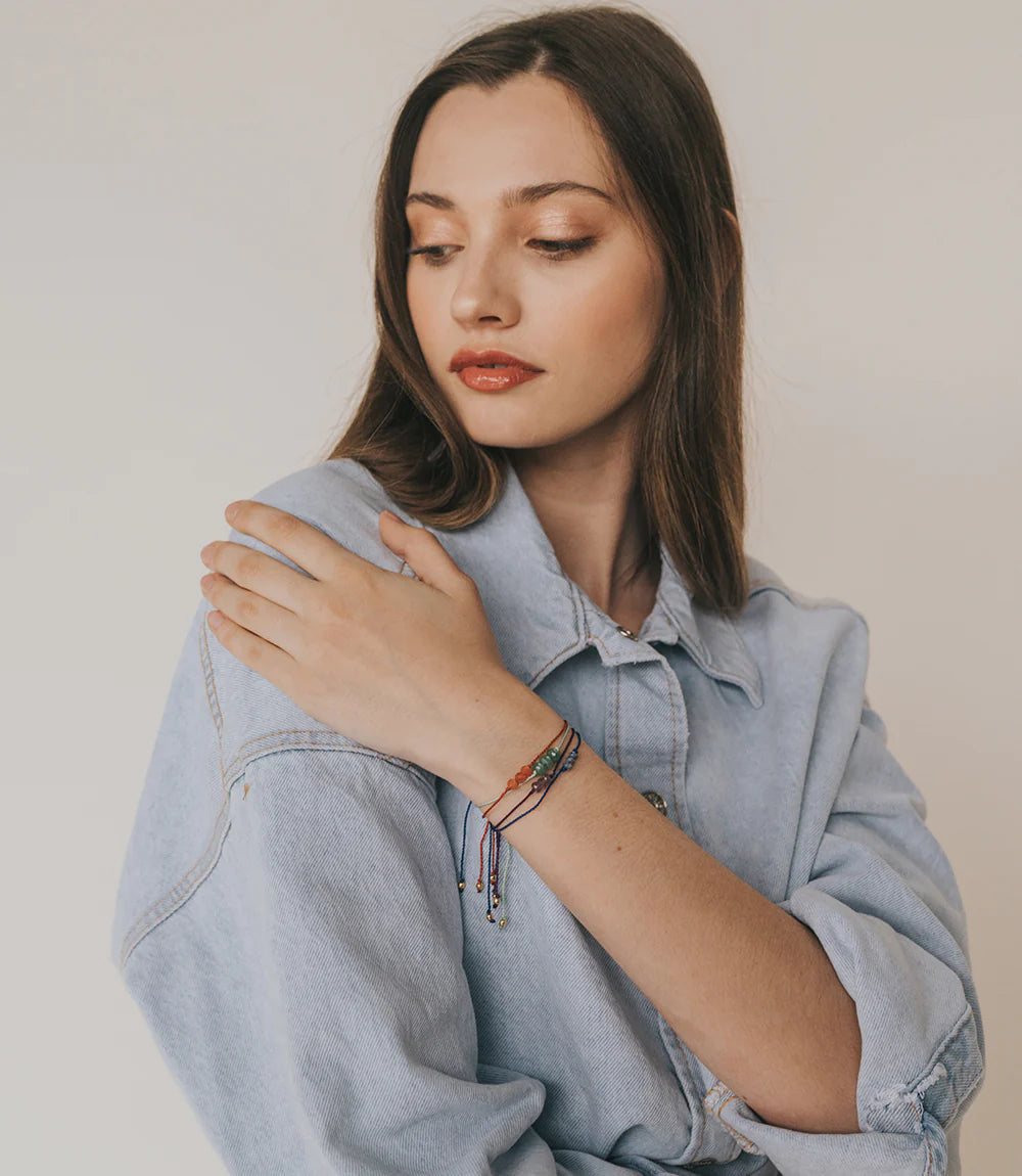 Carnelian Indali Adjustable Thread Bracelet