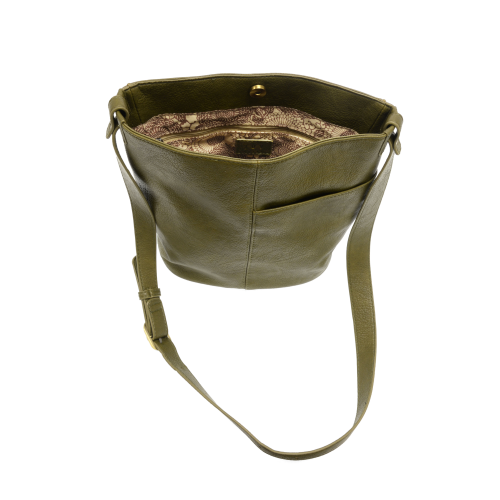 Olive Bindi Bucket Crossbody Bag