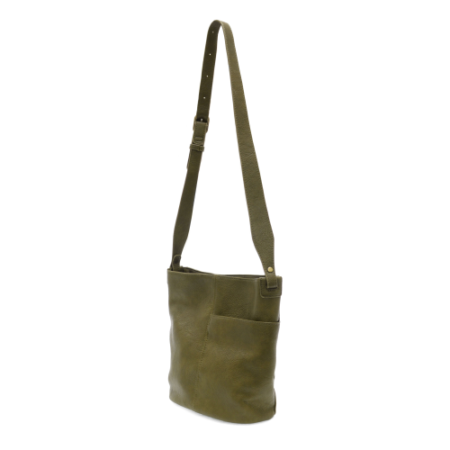 Olive Bindi Bucket Crossbody Bag