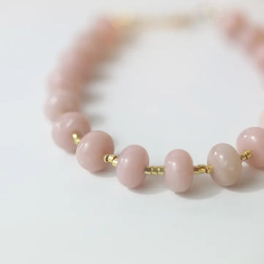 Pink Opal Storyteller Bracelet