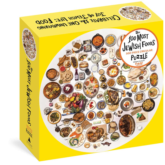 The 100 Most Jewish Foods: 500-Piece Puzzle